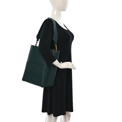 Celine Soft Grained Calfskin Sangle Bucket Bag Amazone 2 of 9