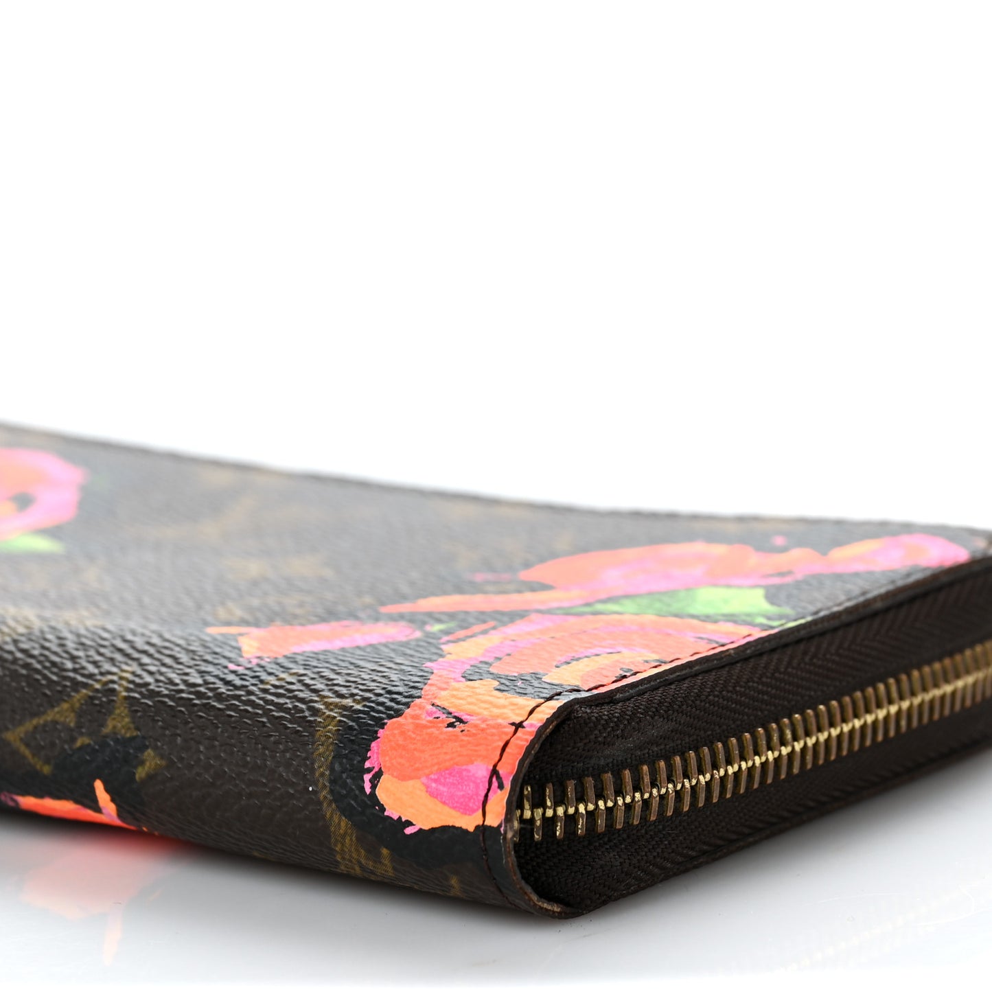 Monogram Roses Zippy Wallet