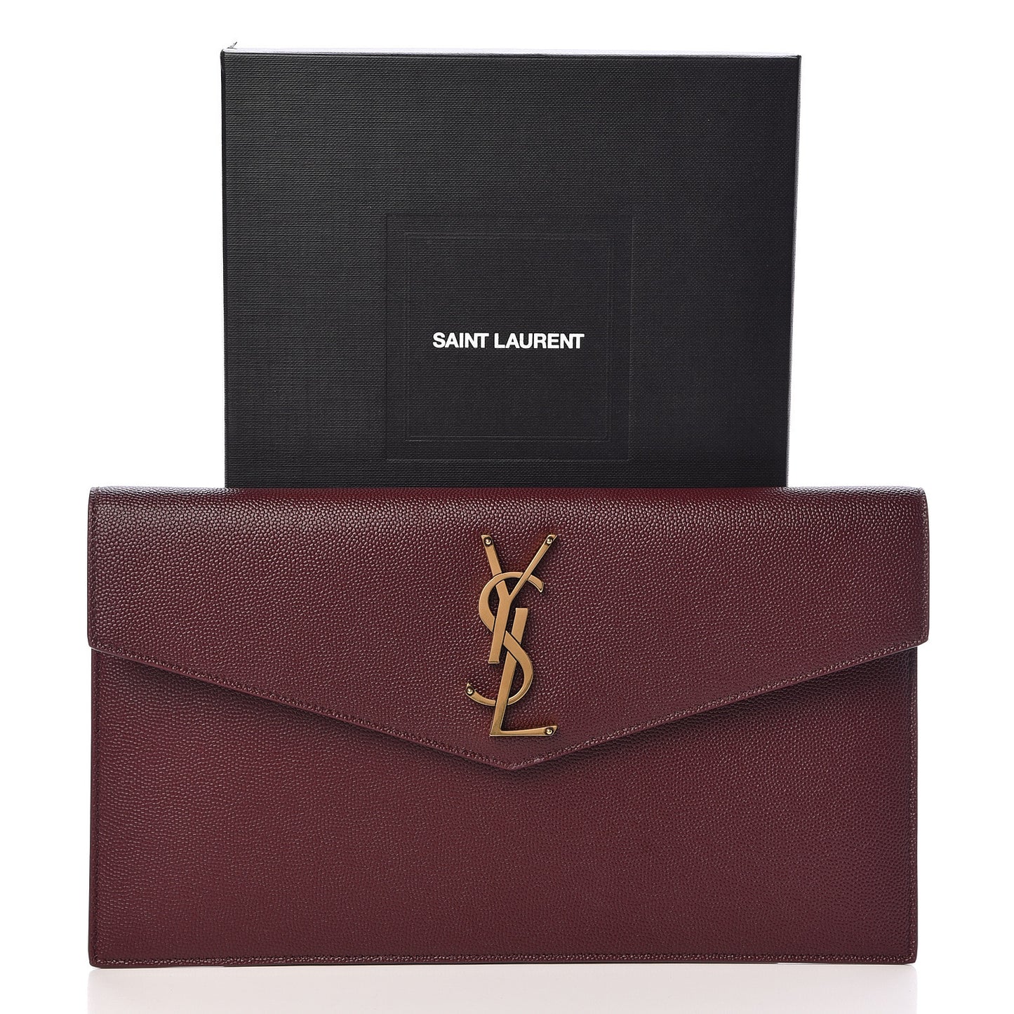 Grain De Poudre Uptown Pouch Burgundy