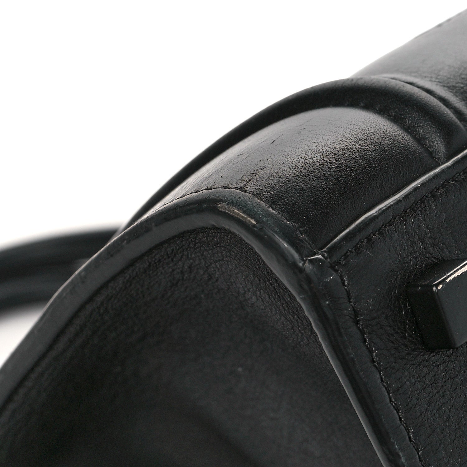 Celine Smooth Calfskin Medium Phantom Luggage Black 9 of 12