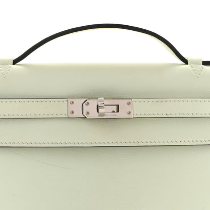 Hermes Swift Kelly Pochette Clutch  Vert Fizz 8 of 15