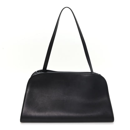 The Row Smooth Calfskin Peggy Bag Black 1 of 9