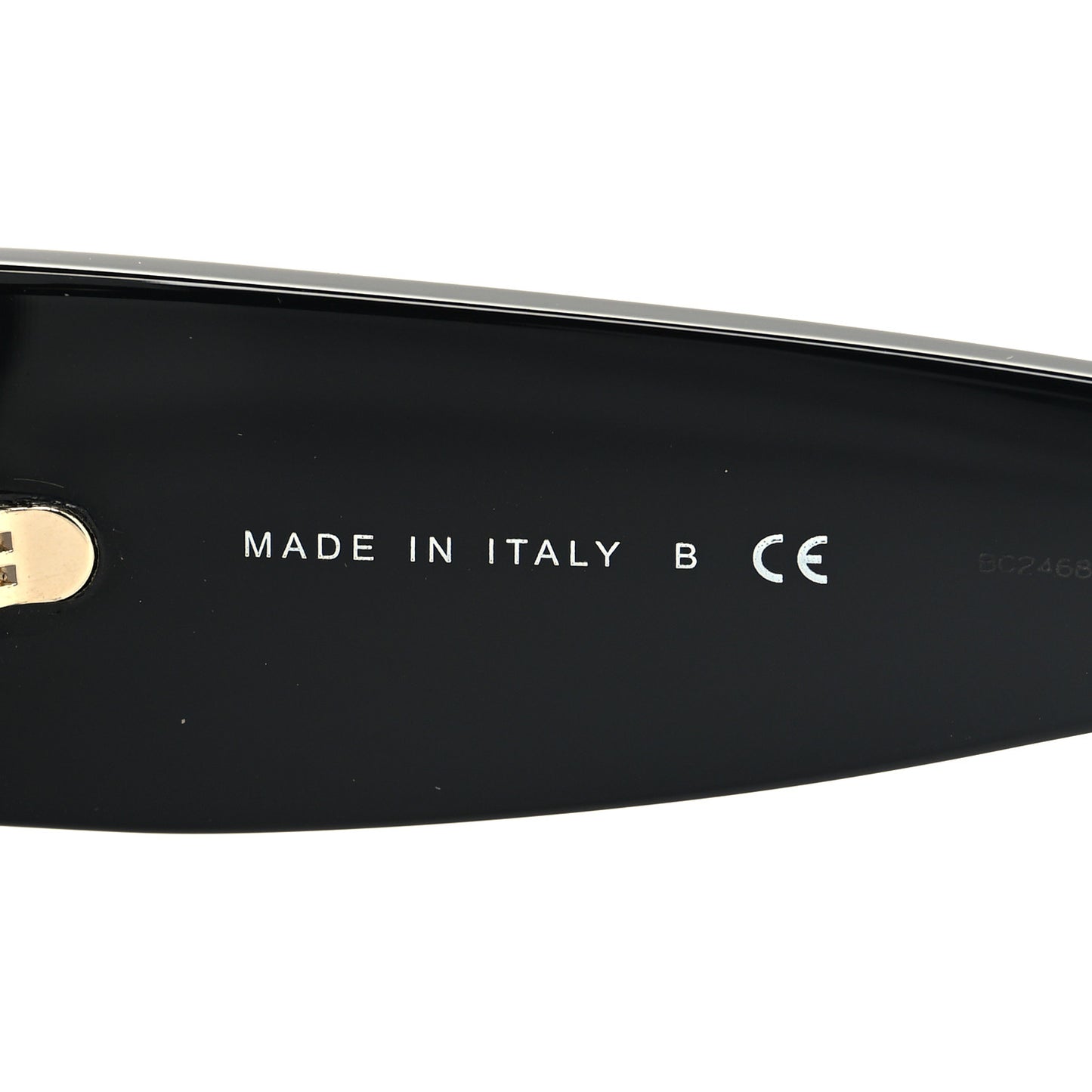 Acetate Rectangle Sunglasses 5435 Black
