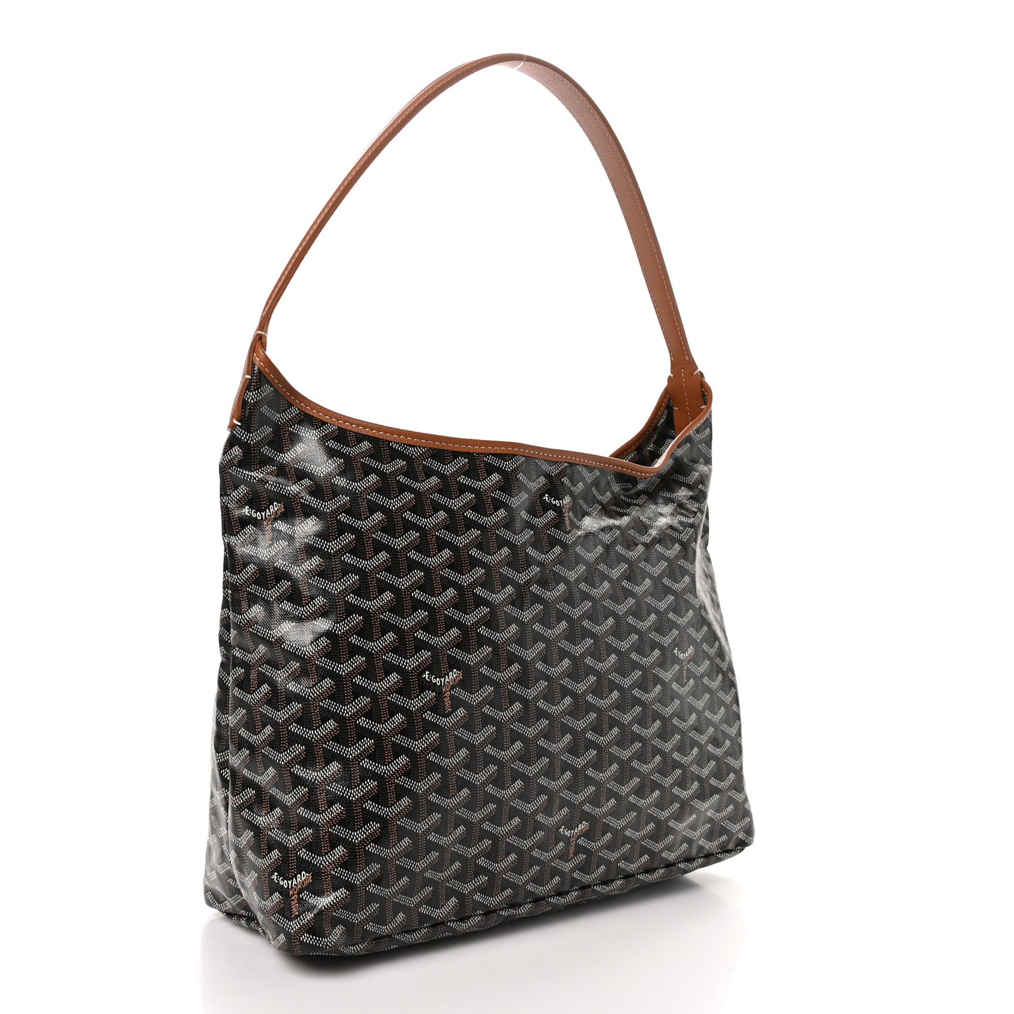 Goyardine Boheme Hobo Black Gold