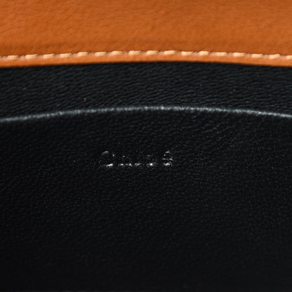 Chloe Calfskin Small Nile Bracelet Minaudiere Bag Caramel 9 of 10