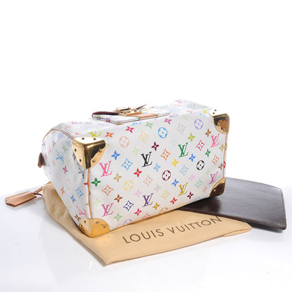 Louis Vuitton Monogram Multicolor Speedy 30 White 4 of 8