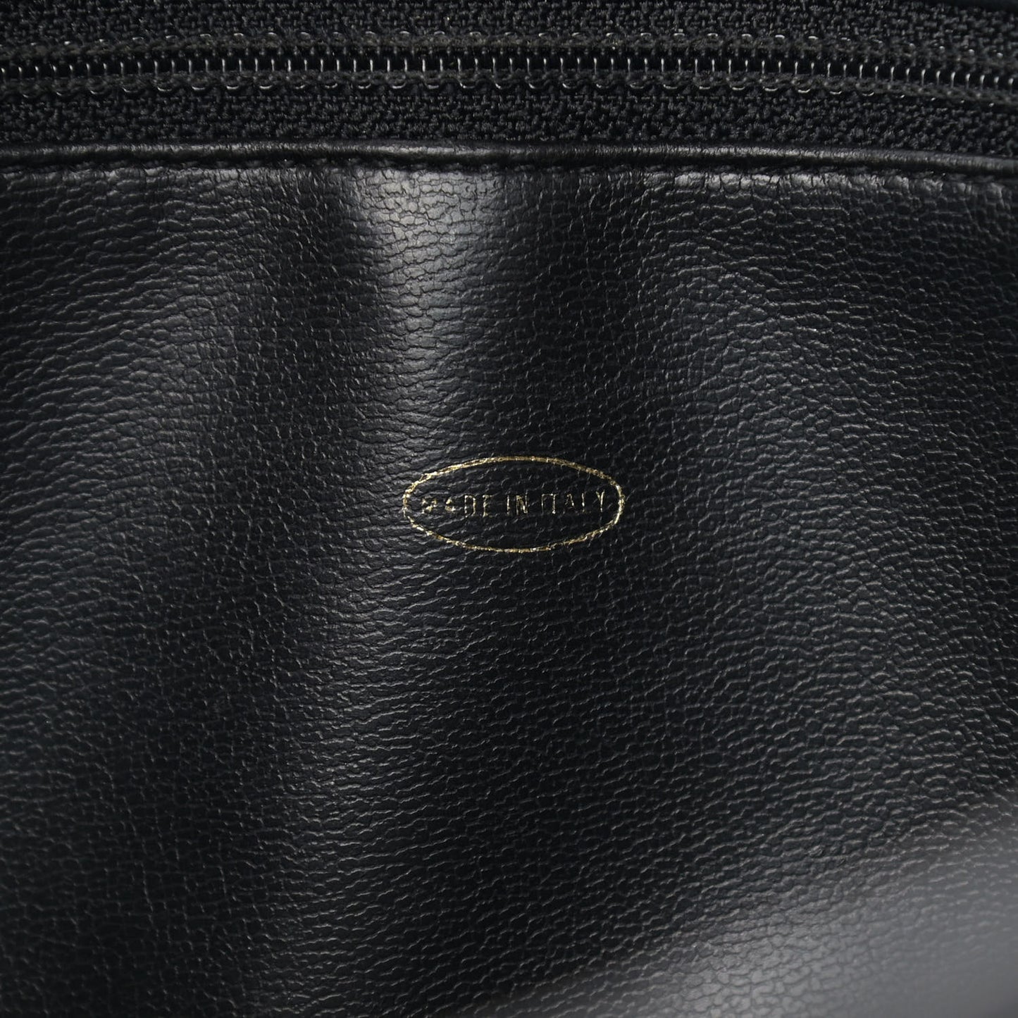 Lambskin Quilted Shoulder Bag Black