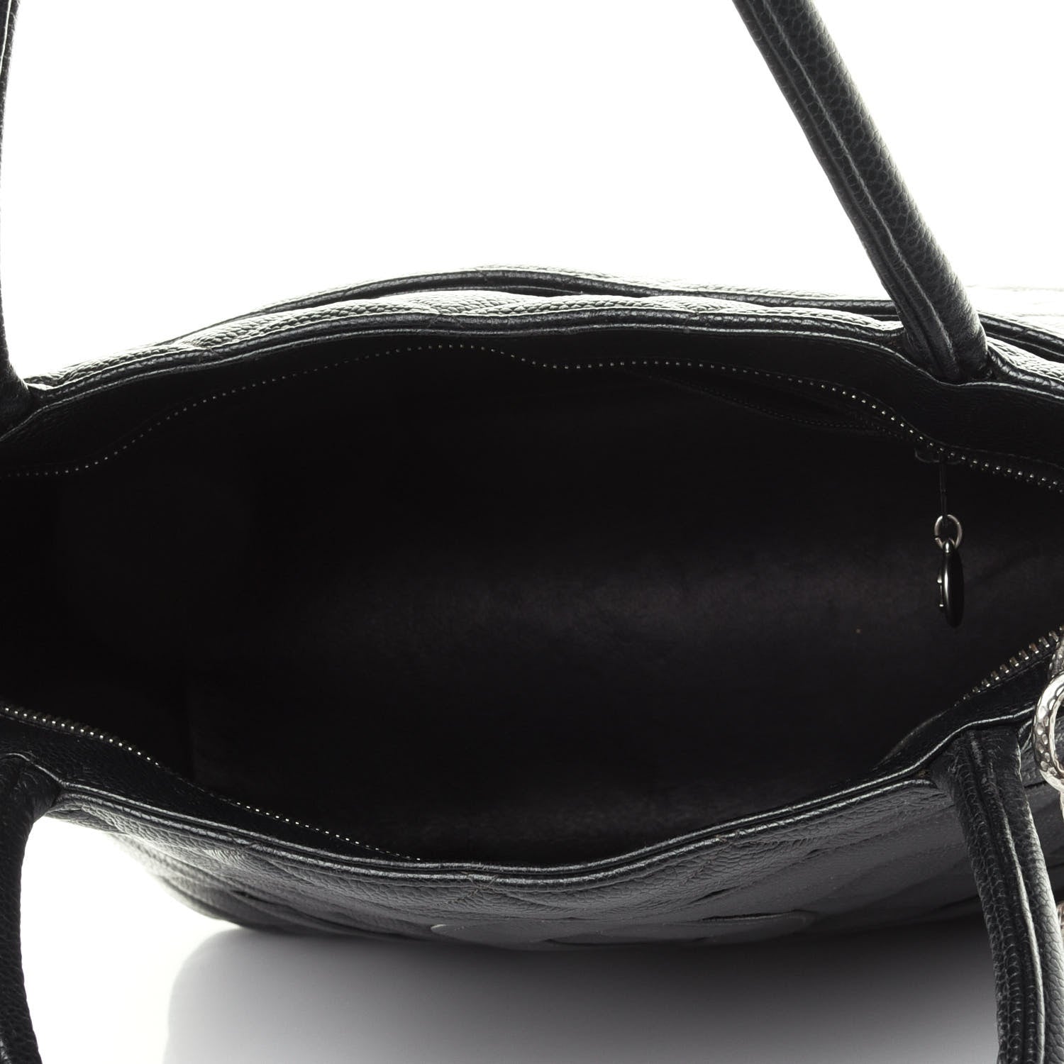 Chanel Caviar Quilted Medallion Tote Black 4 of 4