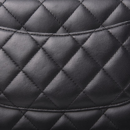 Chanel Lambskin Quilted Wallet On Chain WOC Black 12 of 13