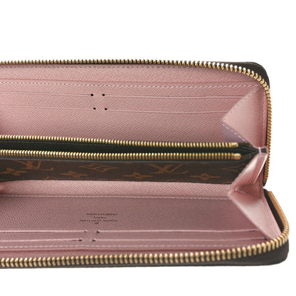 Louis Vuitton Monogram Clemence Wallet Rose Ballerine 5 of 8