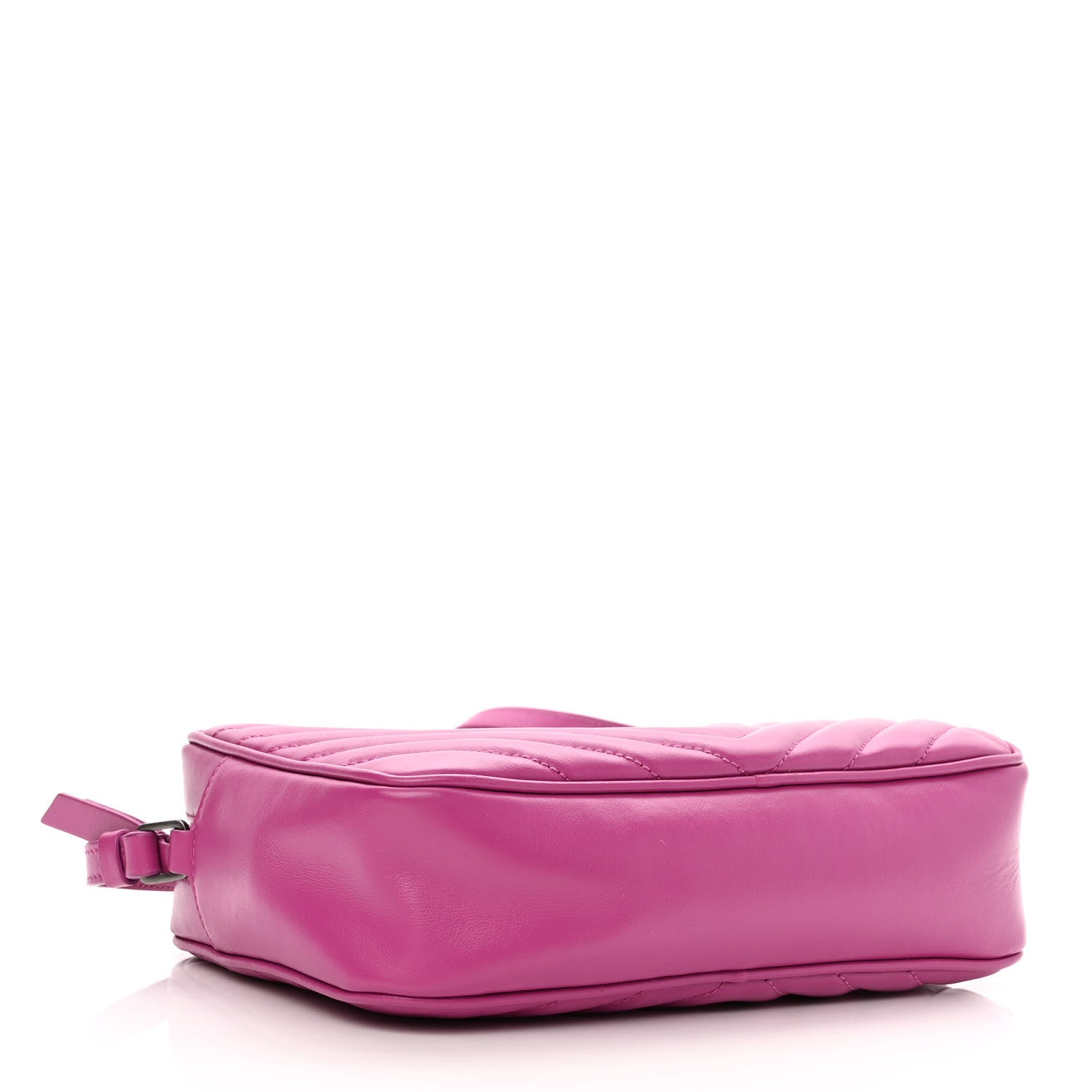 Saint Laurent Calfskin Matelasse Monogram Lou Camera Bag Electric Fuchsia 4 of 10