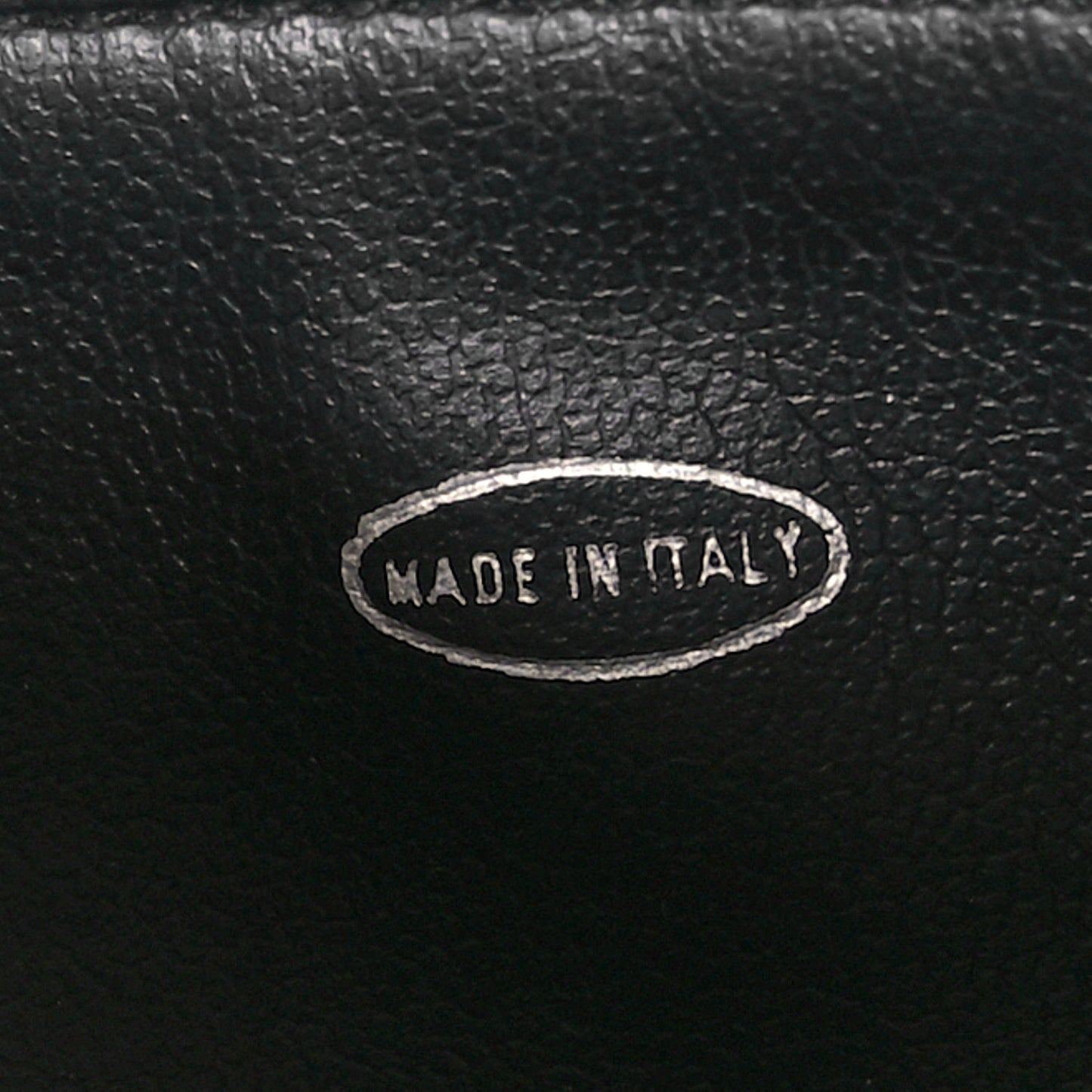Lambskin Stitched Briefcase Bag Black