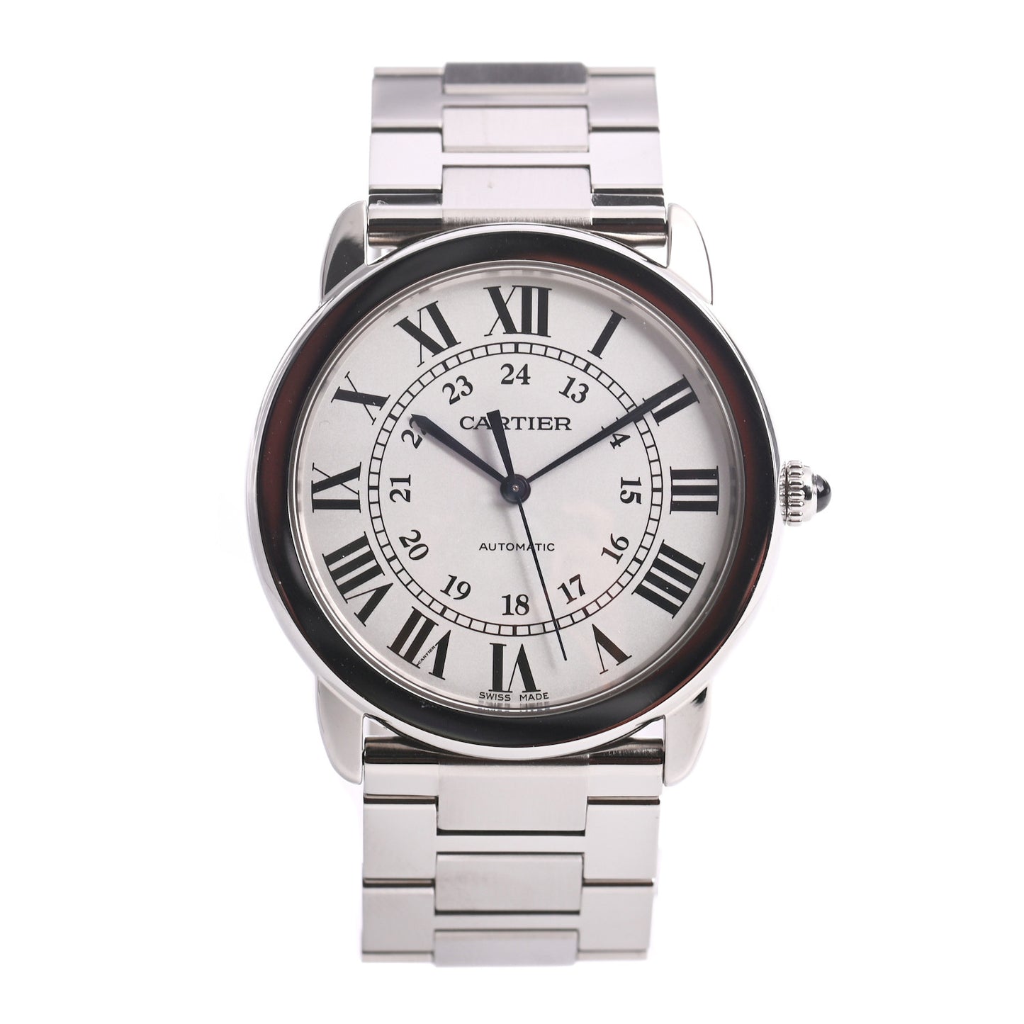 Stainless Steel 36mm Ronde Solo Automatic Watch