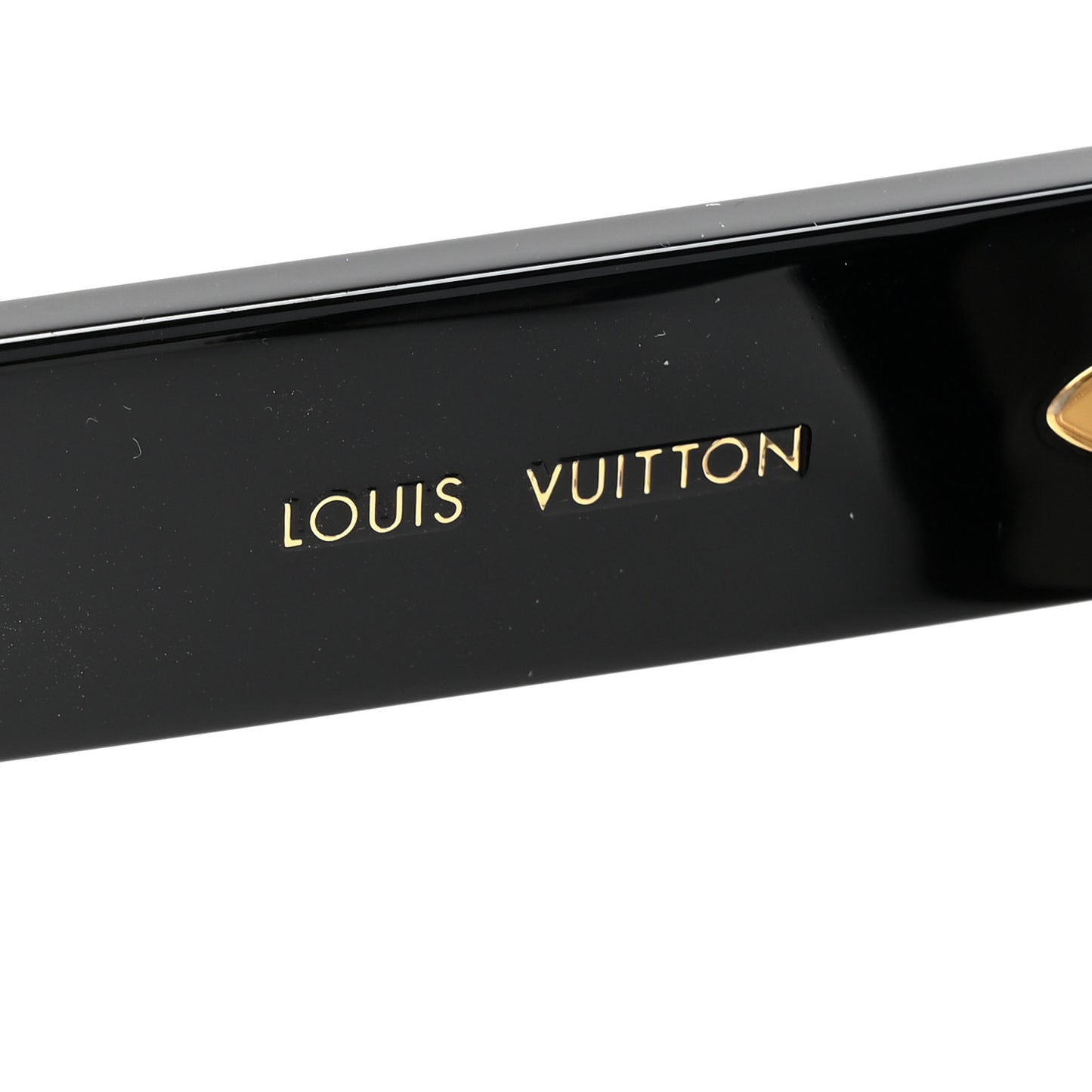Acetate LV Moon Square Sunglasses Z1664W Black