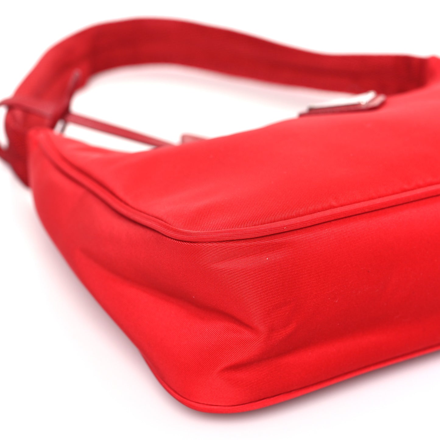 Tessuto Nylon Mini Re-Edition 2000 Bag Rosso