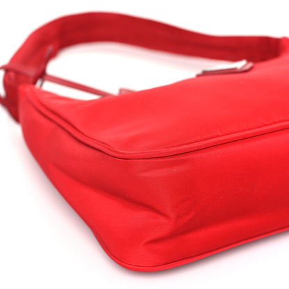 Prada Tessuto Nylon Mini Re-Edition 2000 Bag Rosso 7 of 8