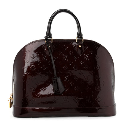 Louis Vuitton Vernis Alma GM Amarante 1 of 12