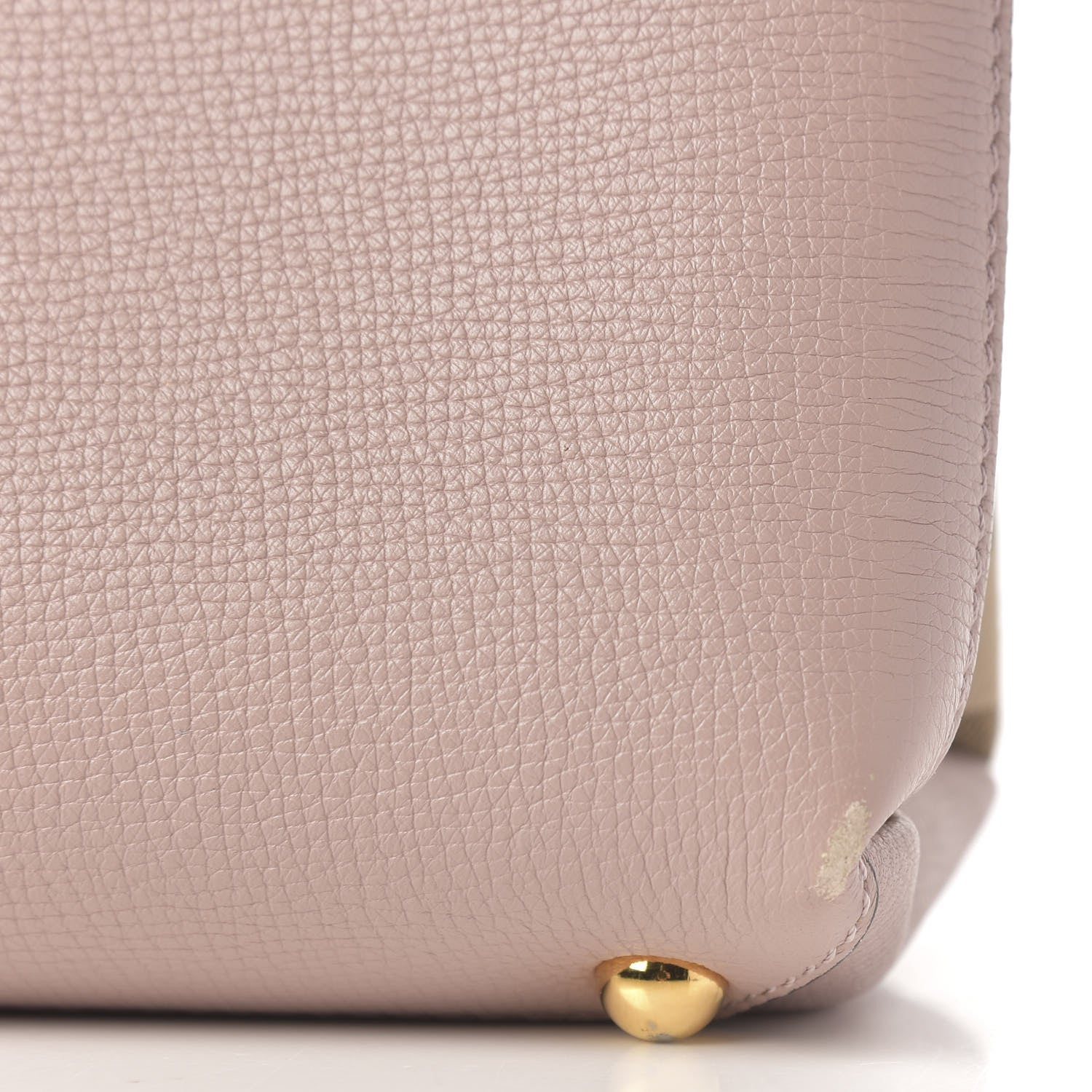 Burberry Grainy Calfskin House Check Small Banner Tote Pale Orchid 11 of 13