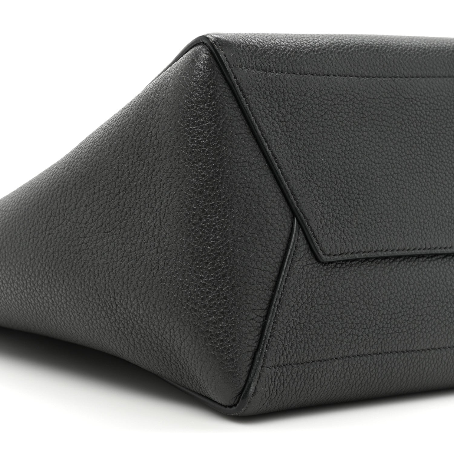 Celine Soft Grained Calfskin Sangle Bucket Bag Anthracite 8 of 12