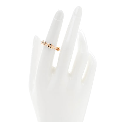 Tiffany 18K Rose Gold Hardwear Micro Link Ring 51 5.75 2 of 4