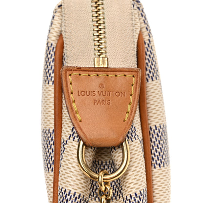 Louis Vuitton Damier Azur Eva Clutch 6 of 15