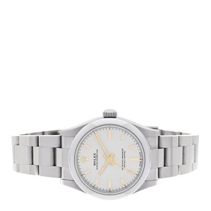 Rolex Stainless Steel 31mm Oyster Perpetual Watch Silver 277200 2 of 5