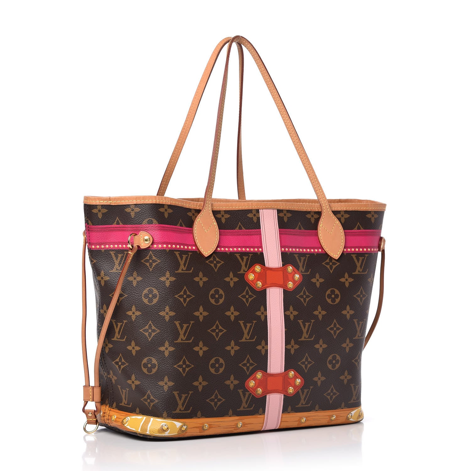 Louis Vuitton Monogram Summer Trunks Neo Neverfull MM 3 of 10