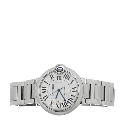 Cartier Stainless Steel 36mm Ballon Bleu De Cartier Automatic Watch 2 of 5