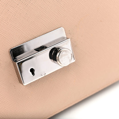Prada Saffiano Lux Sound Shoulder Bag Cipria 15 of 15