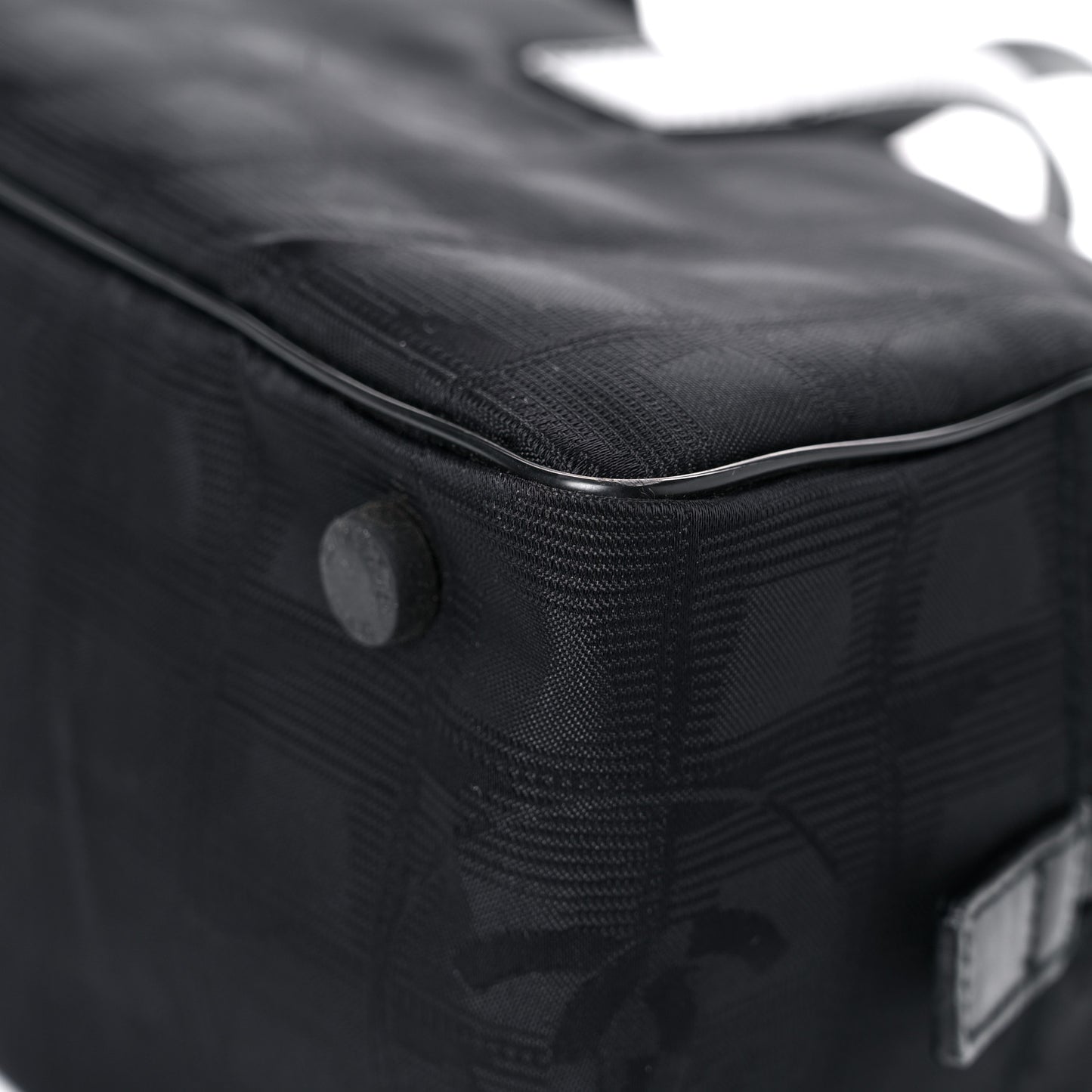 Nylon Travel Bowler Black