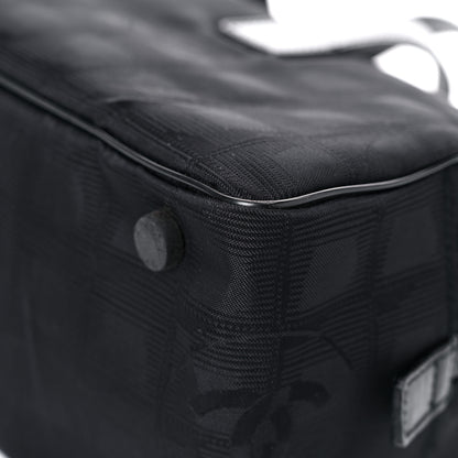 Chanel Nylon Travel Bowler Black 9 of 12