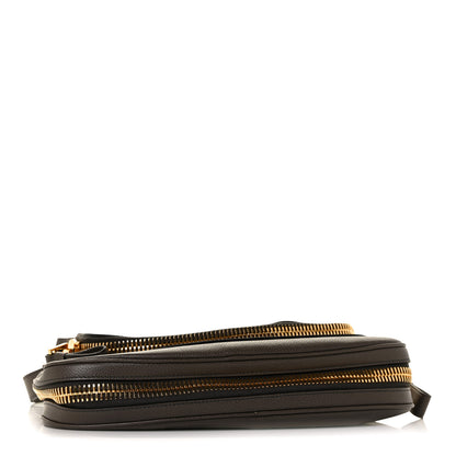 Tom Ford Pebbled Calfskin Large Jennifer Graphite 4 of 8