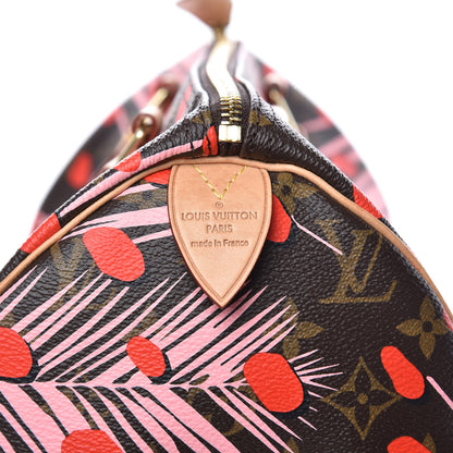 Louis Vuitton Monogram Jungle Dots Speedy 30 Sugar Pink Poppy 6 of 15