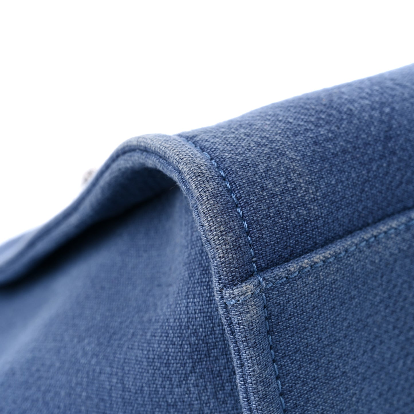 Canvas Medium Deauville Tote Blue