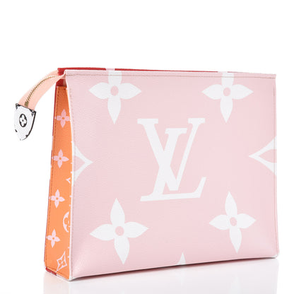 Louis Vuitton Monogram Giant Toiletry Pouch 26 Rouge 3 of 7