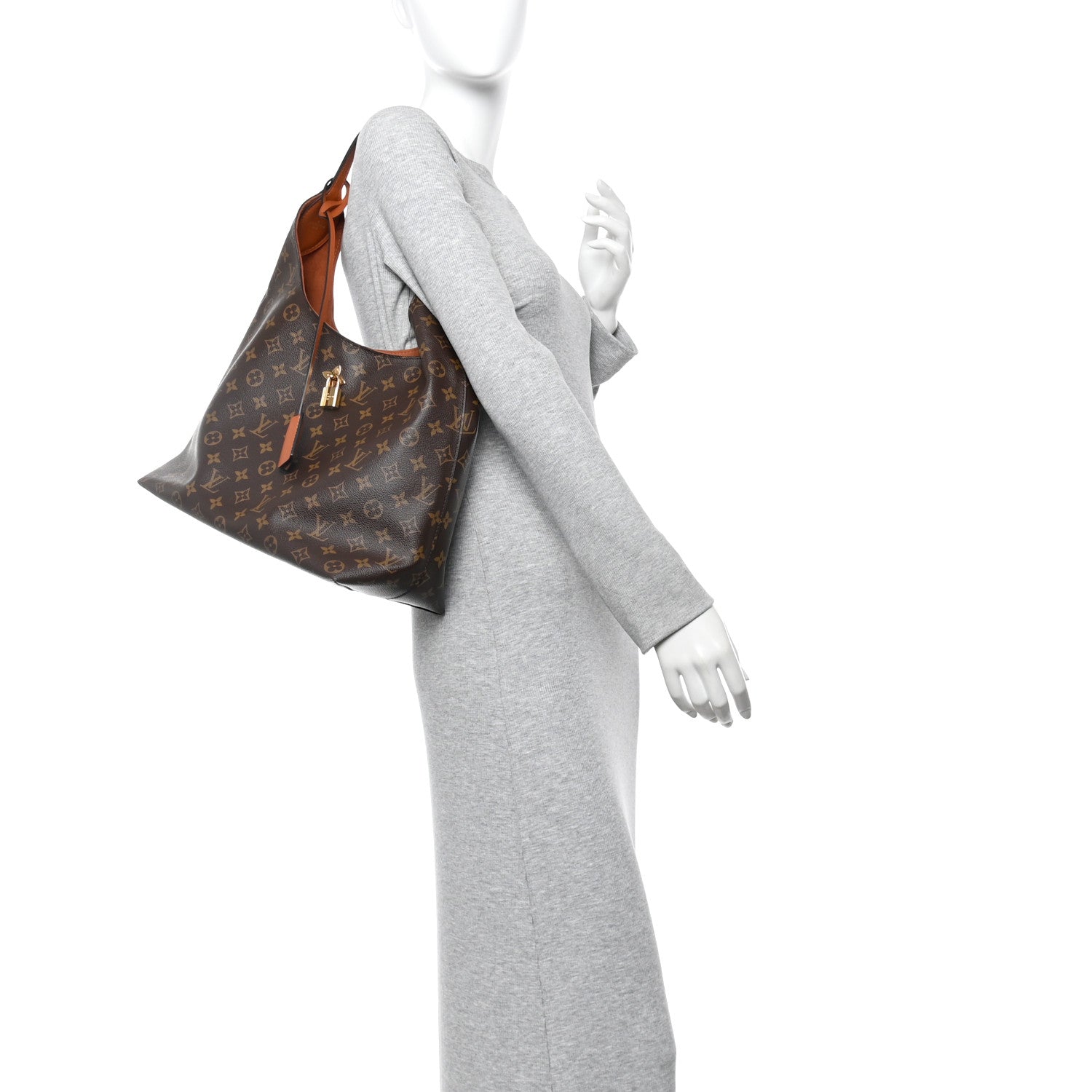 Louis Vuitton Monogram Flower Hobo Caramel 2 of 9