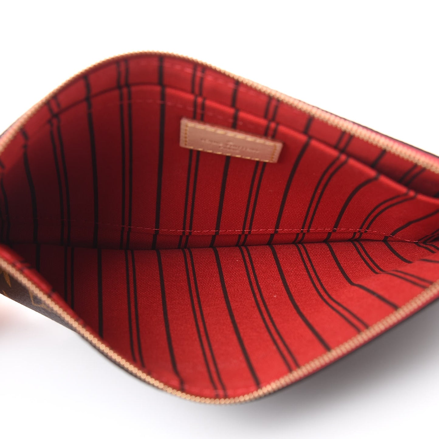 Monogram Neverfull MM GM Pochette Cherry