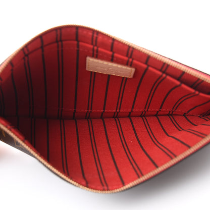 Louis Vuitton Monogram Neverfull MM GM Pochette Cherry 5 of 7