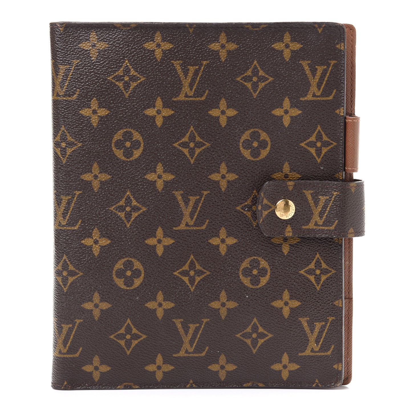 Monogram Large Ring Agenda Cover
