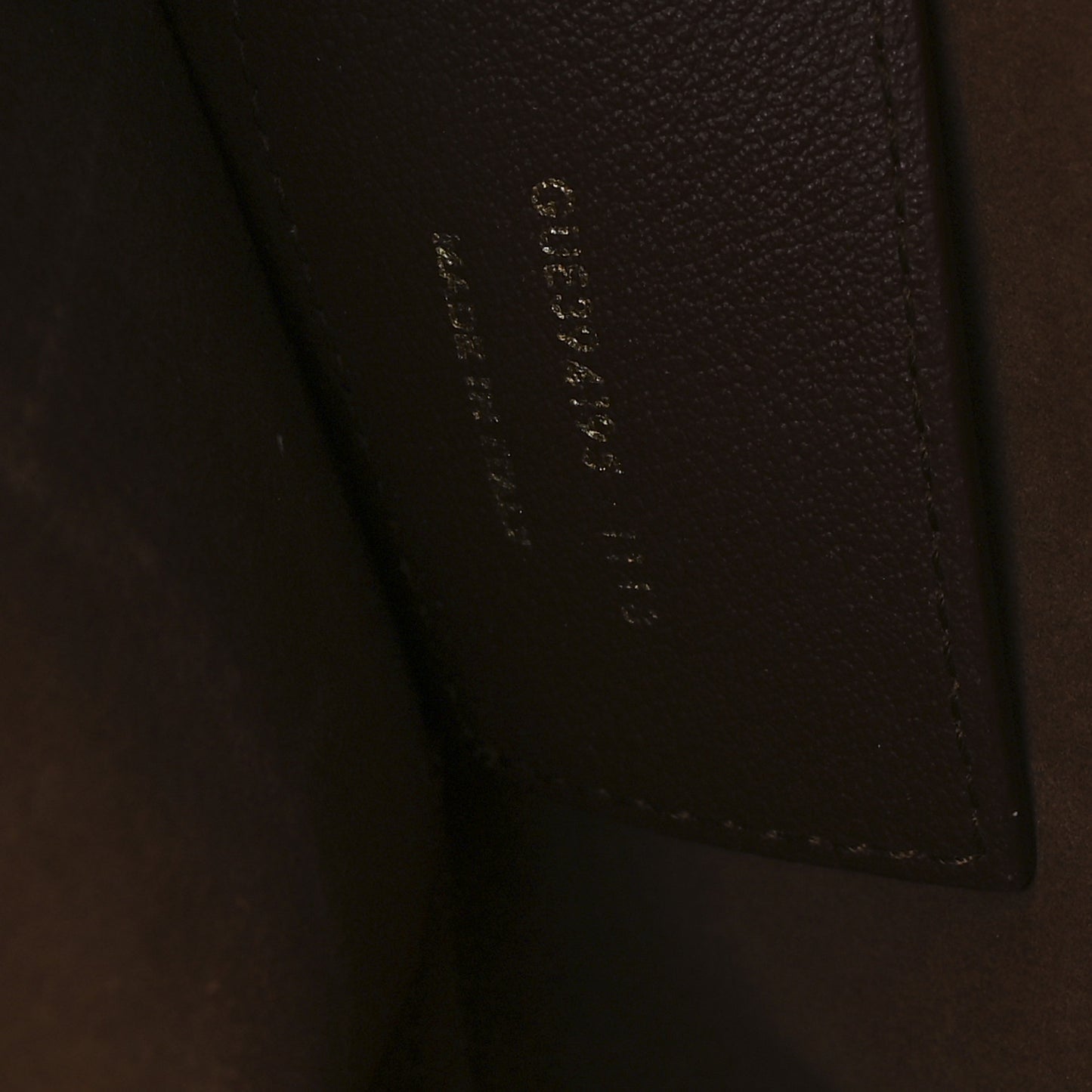 Calfskin Large Shopping Tote Brandy