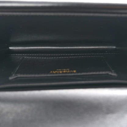 Burberry Smooth Calfskin Quilted Check TB Envelope Belt Bag Black 5 of 14