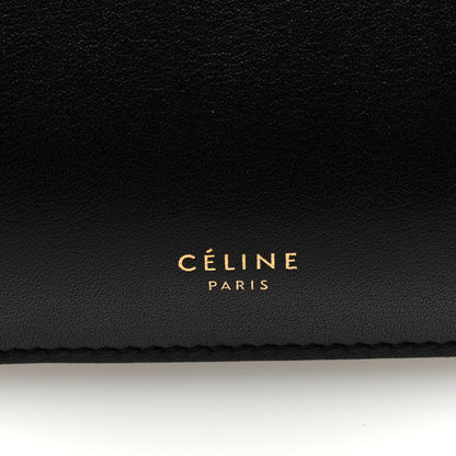 Celine Smooth Calfskin Mini Clasp Bag Black 6 of 9