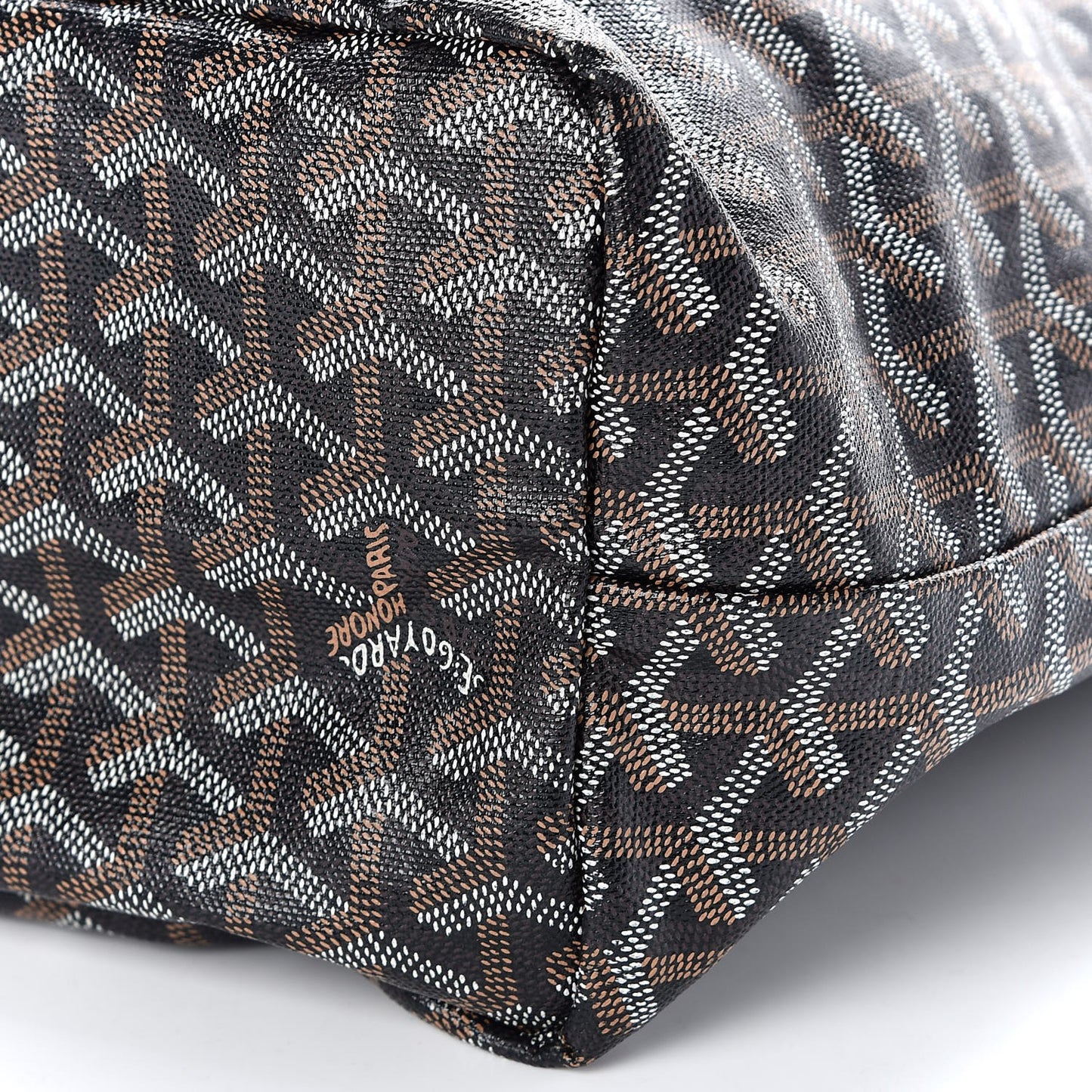 Goyardine Saint Louis PM Black Gold