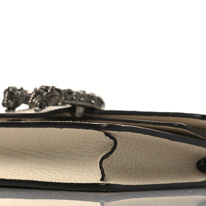 Gucci Dollar Calfskin Crystal Super Mini Dionysus Shoulder Bag Mystic White Black Diamond 8 of 10