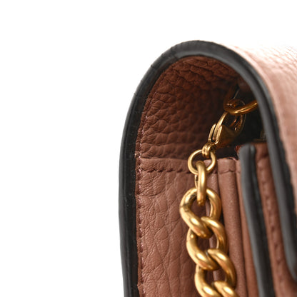 Gucci Cellarius Calfskin GG Marmont Chain Wallet Rosy Phard 12 of 12