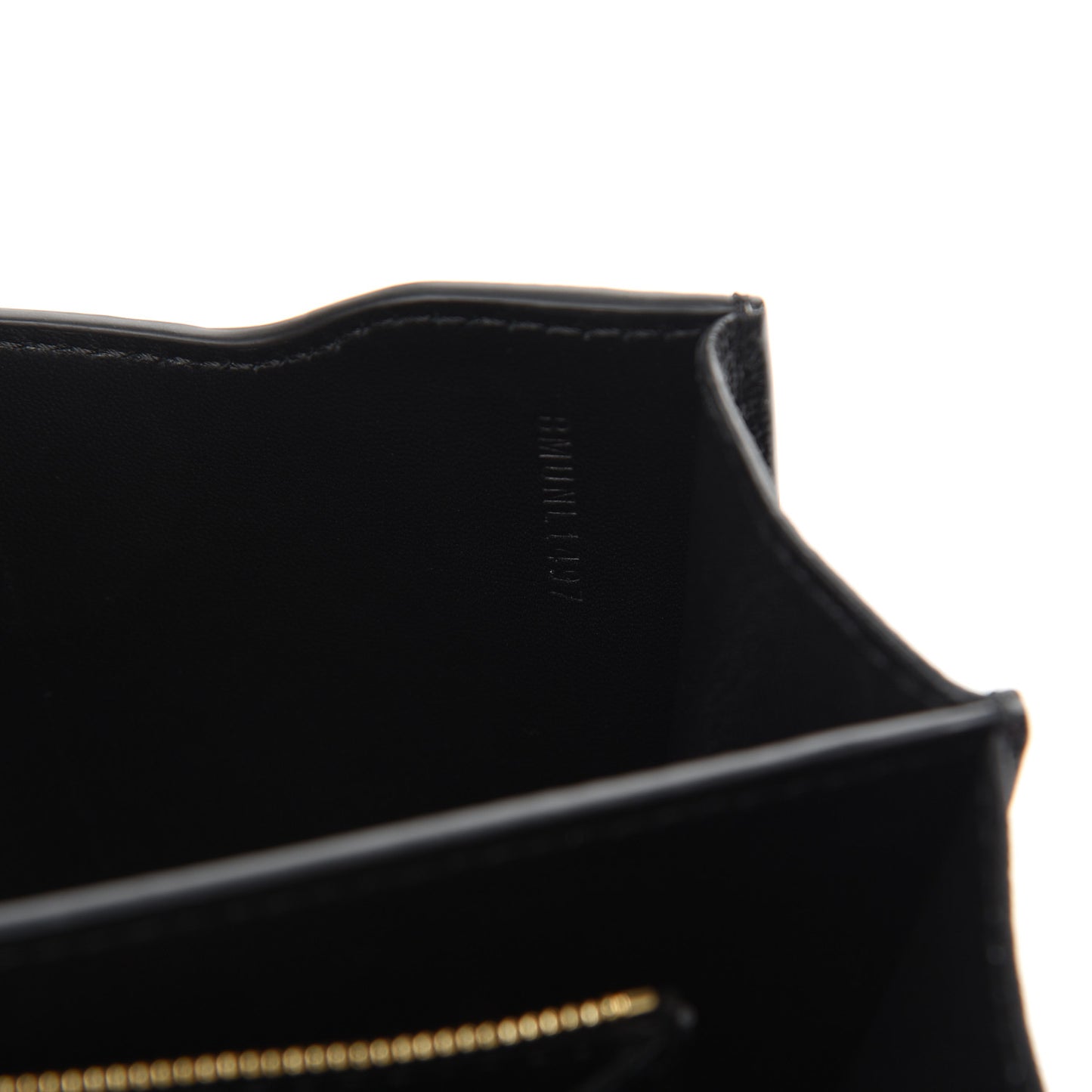 Grained Calfskin Medium TB Bag Black