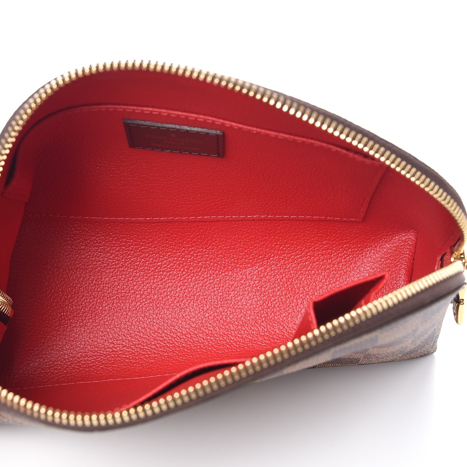 Louis Vuitton Damier Ebene Cosmetic Pouch GM 5 of 6