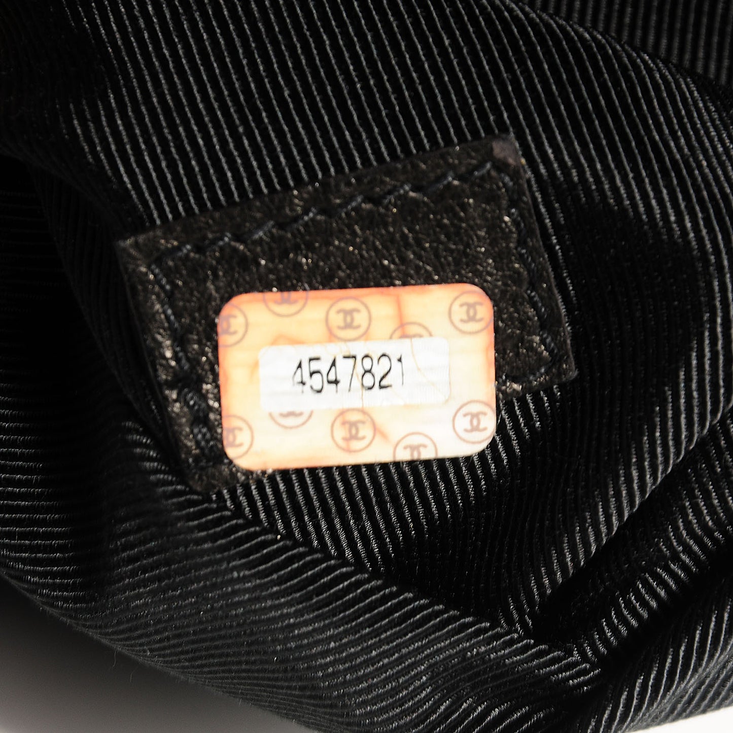 Lambskin Quilted Backpack Black