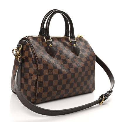 Louis Vuitton Damier Ebene Speedy Bandouliere 25 3 of 11
