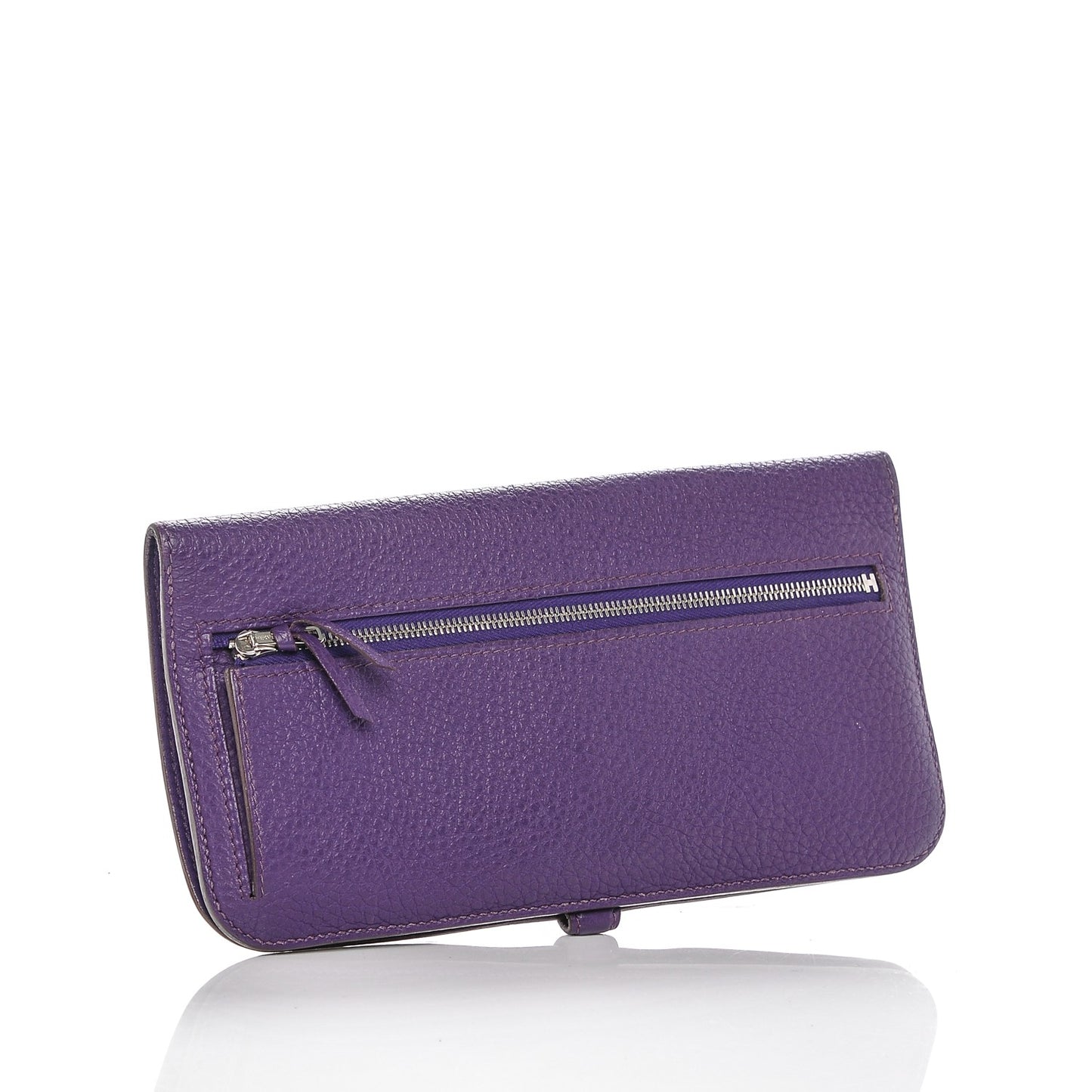 Togo Dogon Recto Verso Wallet Iris